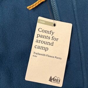 NEW REI Trailsmith Fleece Joggers Pants TEAL